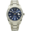 Rolex Datejust 41 12630 blau stehend