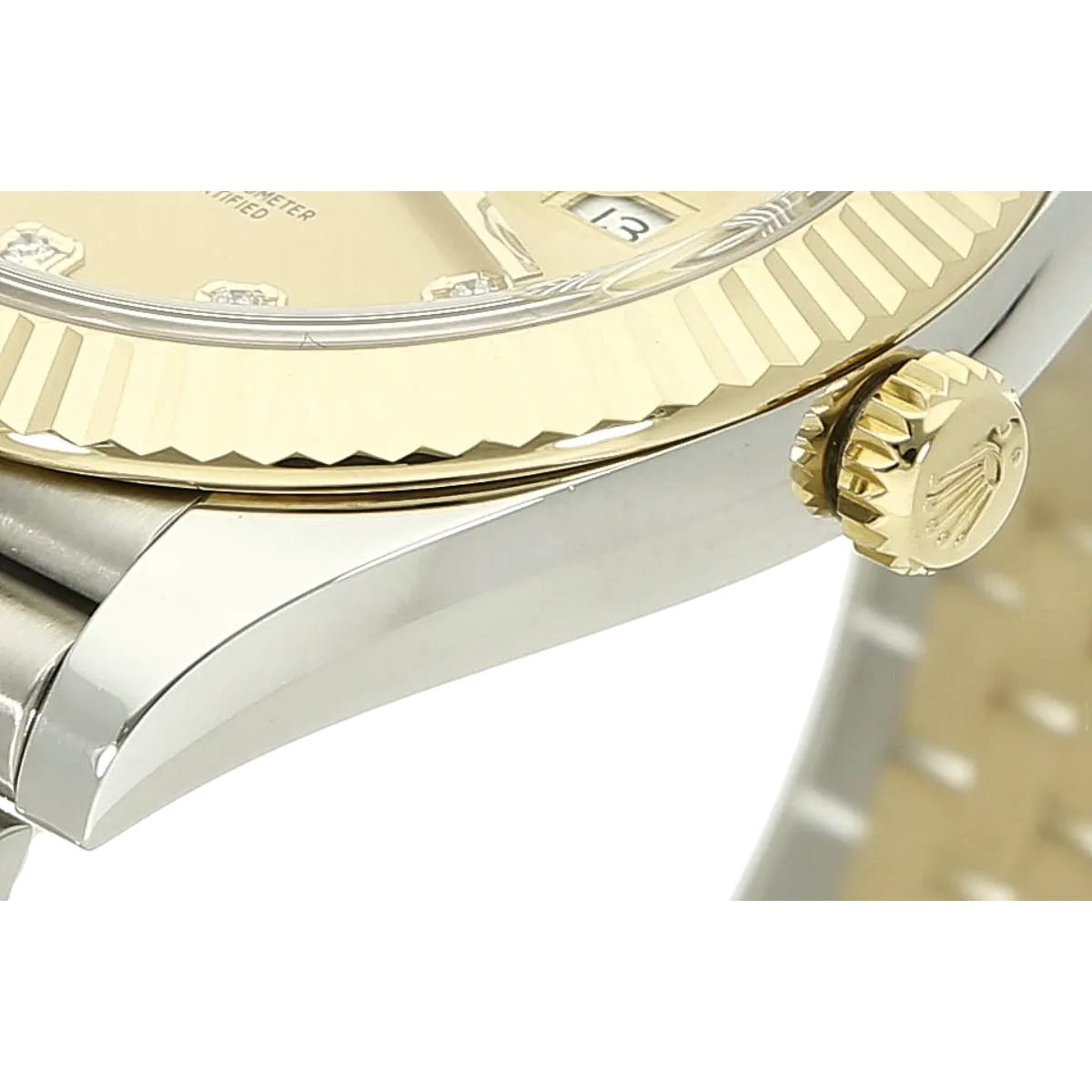 Rolex Datejust 31 126333 orig. Dia. Detail Gehäuse