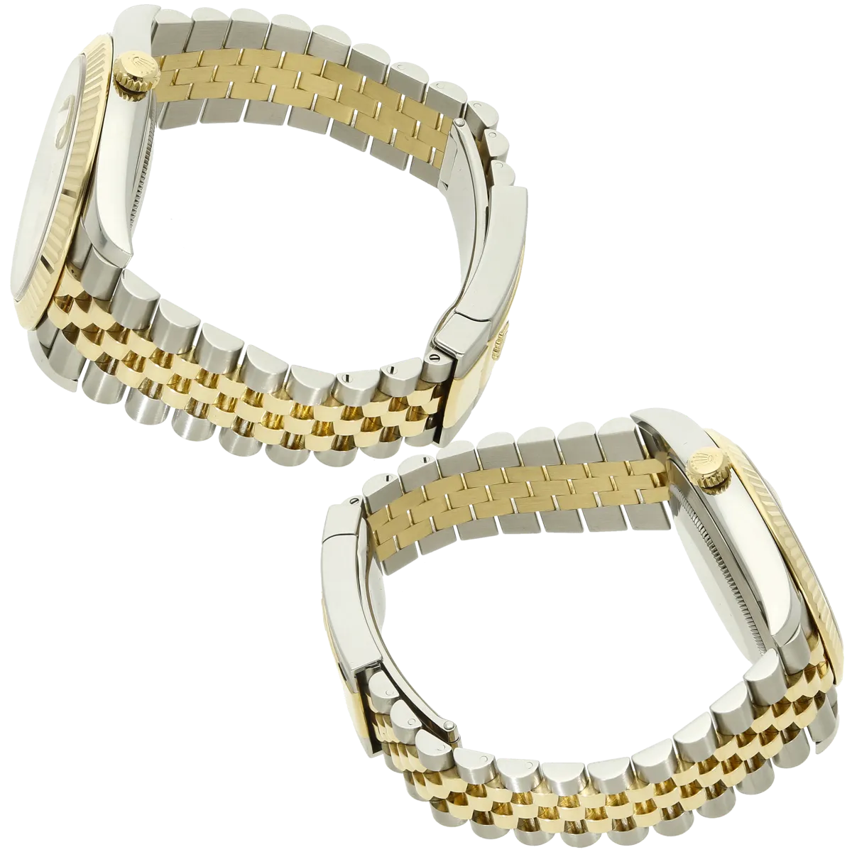 Rolex Datejust 31 126333 orig. Dia. Armband links rechts 