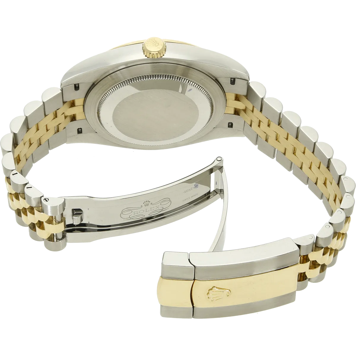 Rolex Datejust 31 126333 orig. Dia. Schliesse offen 