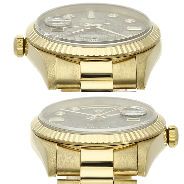 Rolex Day Date MOP Dia Gehaeuse 12 u 6 Uhr 
