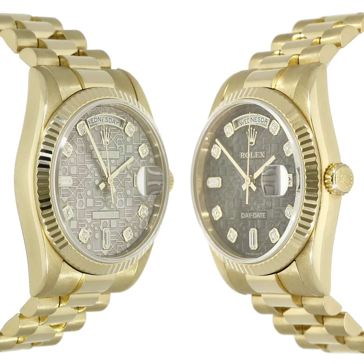 Rolex Day Date MOP Dia Gehaeuse 3 und 9 Uhr 