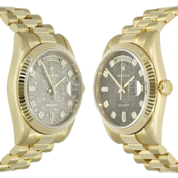 Rolex Day Date MOP Dia Gehaeuse 3 und 9 Uhr 