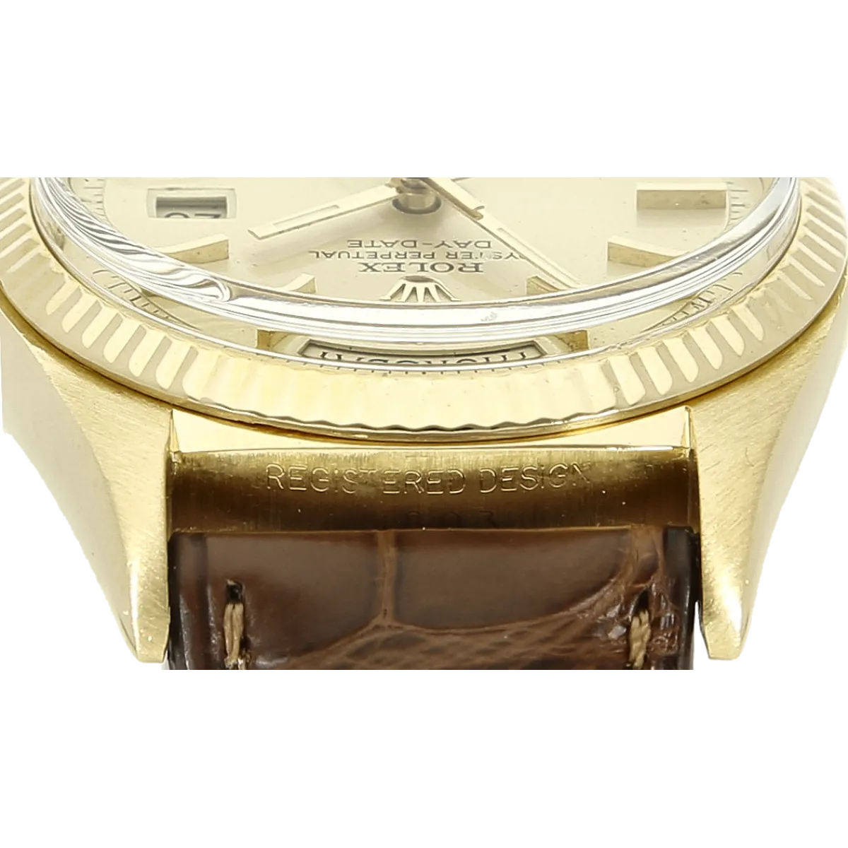Rolex Day Date 1803  bezel at 12 o clock