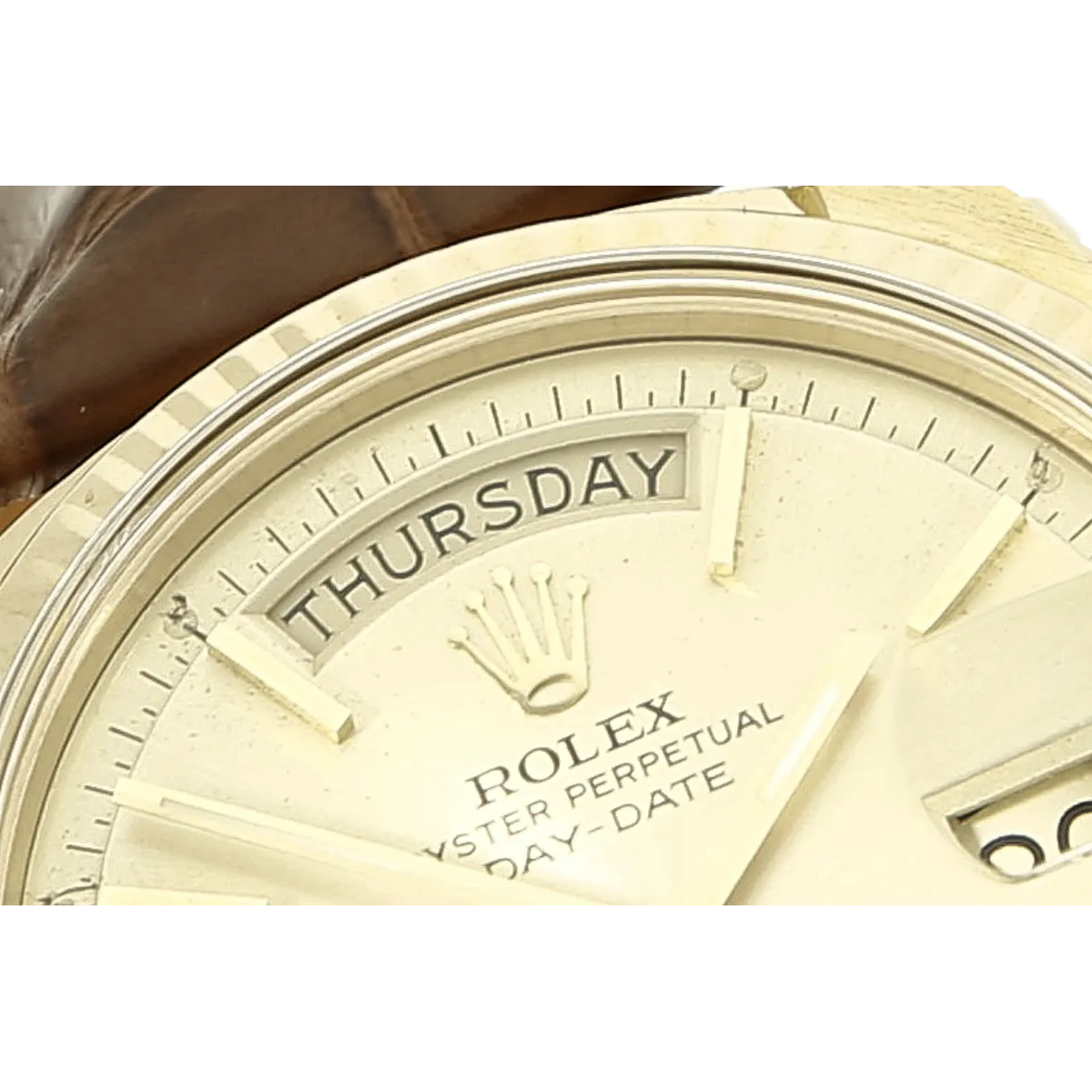 Rolex Day Date 1803  detail Week Day