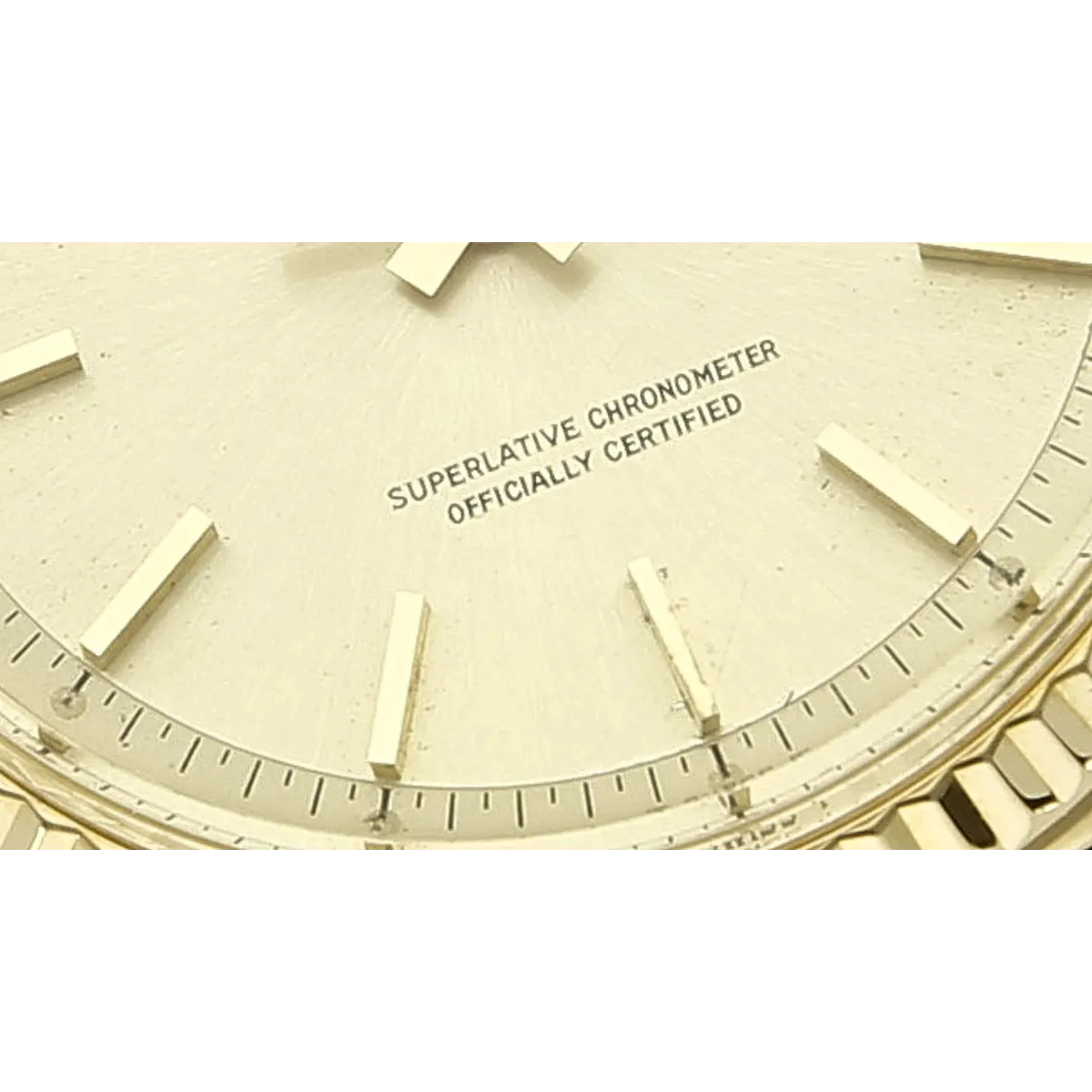 Rolex Day Date 1803  detail Dial 6 o clock