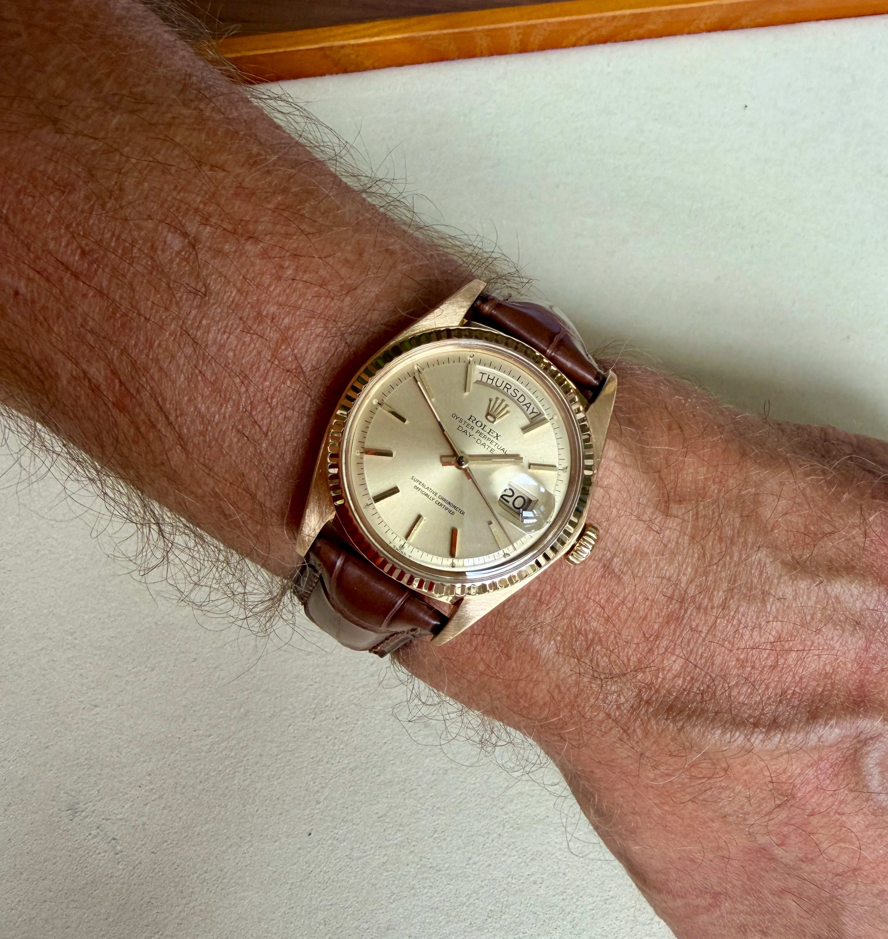 Rolex Day Date 1803  on wrist 1 