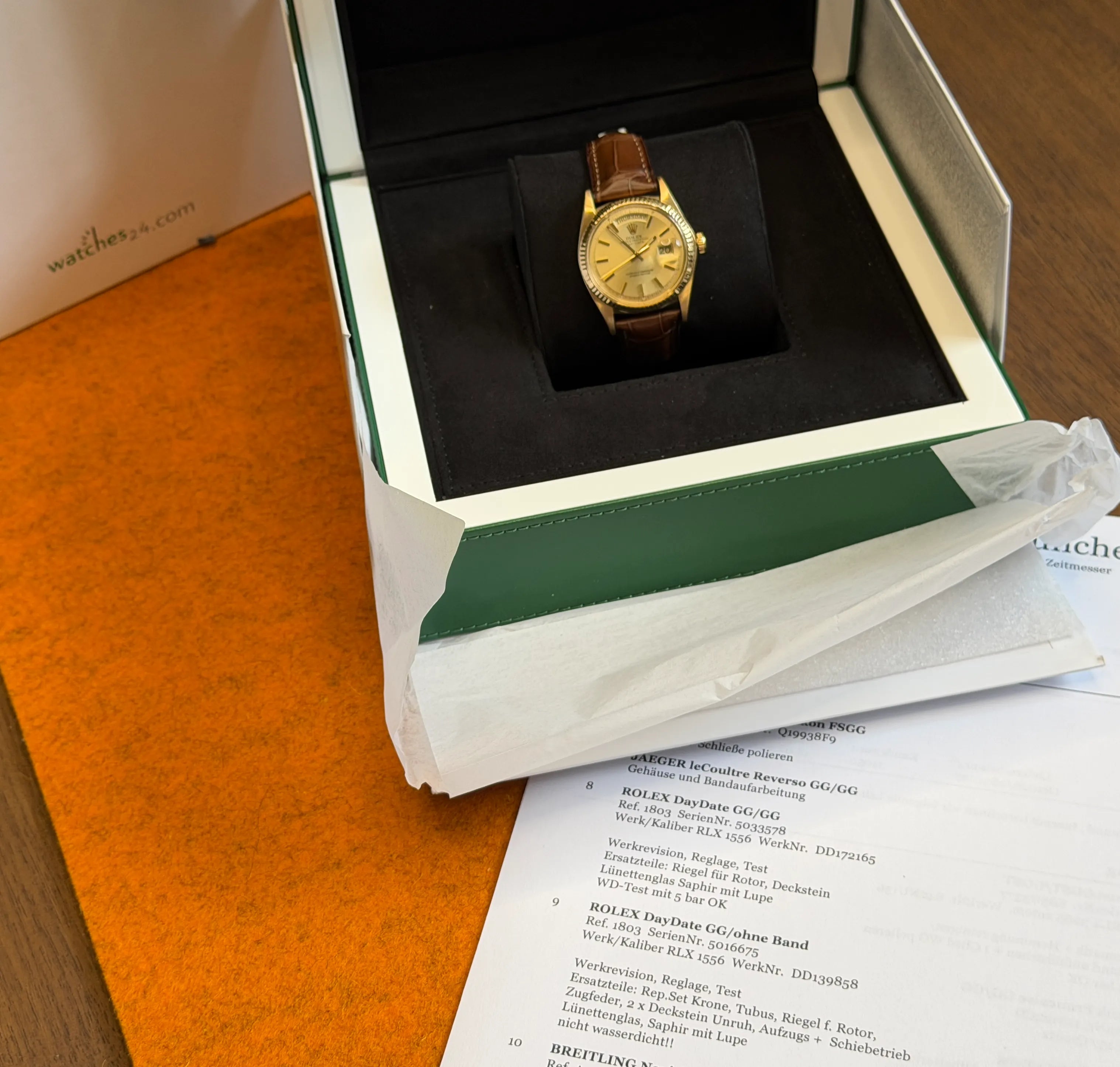 Rolex Day Date 1803  with Box 