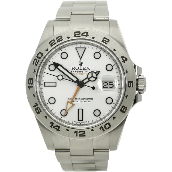 Rolex Explorer II 216570 polar stehend 