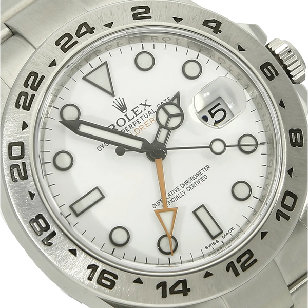 Rolex Explorer II 216570 polar Zifferblatt 