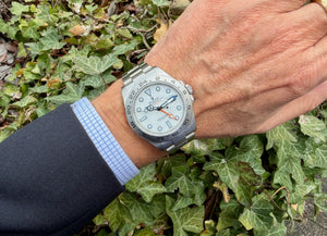 Rolex Explorer II 216570 polar am Arm 