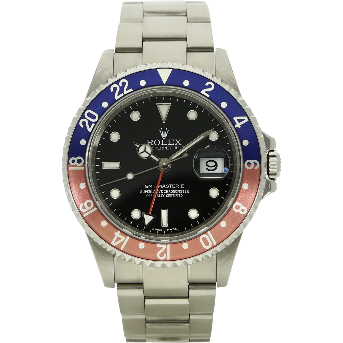 Relex GMT Pepsi Rectangular stehend