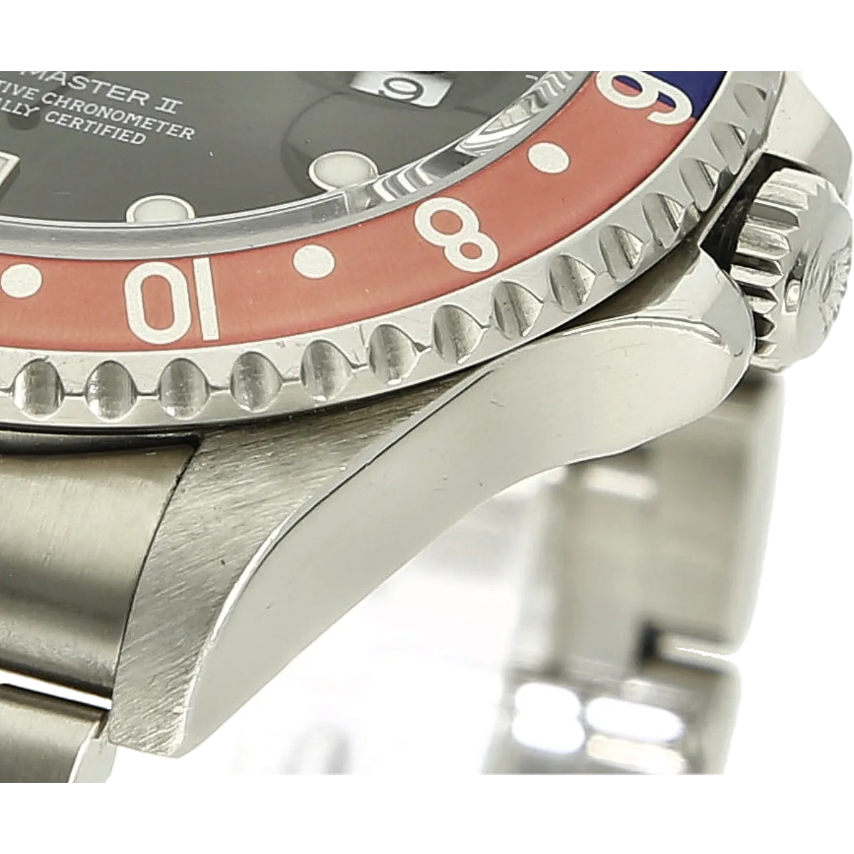Relex GMT Pepsi Rectangular Detail Flanke