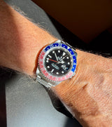 Relex GMT Pepsi Rectangular am Arm 1
