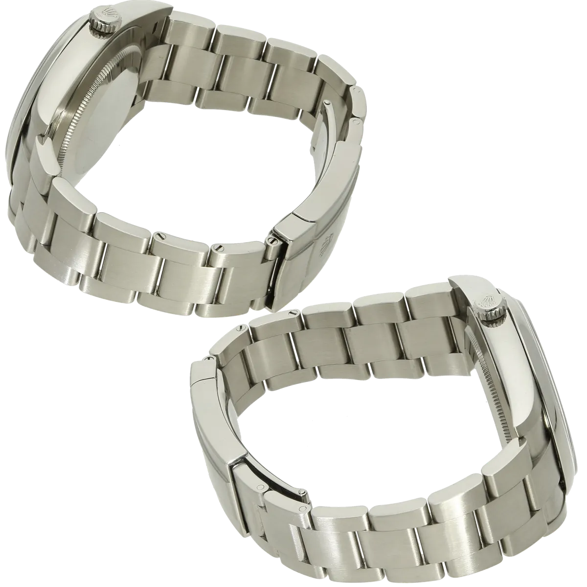 Rolex Oyster Perpetual 41 124300 Armband links rechts 