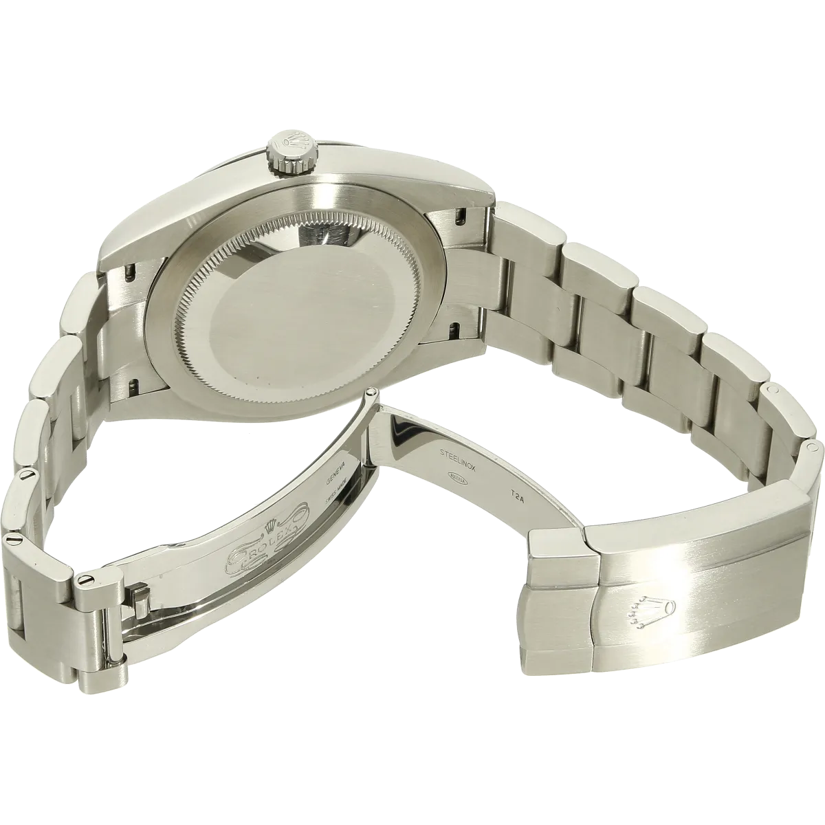 Rolex Oyster Perpetual 41 124300 Schliesse offen 