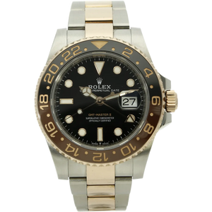 Rolex GMT Stahl Rotgold stehend