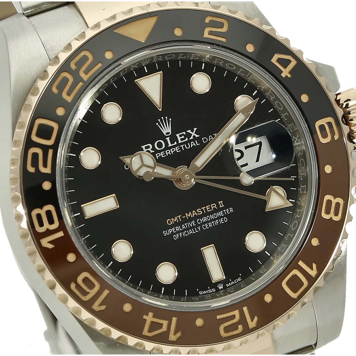 Rolex GMT Stahl Rotgold Zifferblatt 1 
