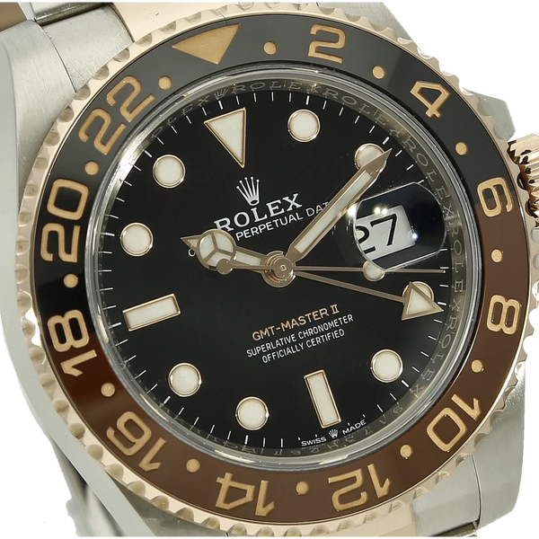 Rolex GMT Stahl Rotgold Zifferblatt 1 