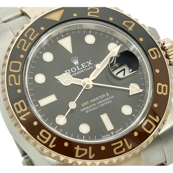 Rolex GMT Stahl Rotgold Zifferblatt 2 