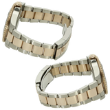 Rolex GMT Stahl Rotgold Armband links rechts 