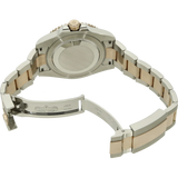 Rolex GMT Stahl Rotgold Schliesse offen 