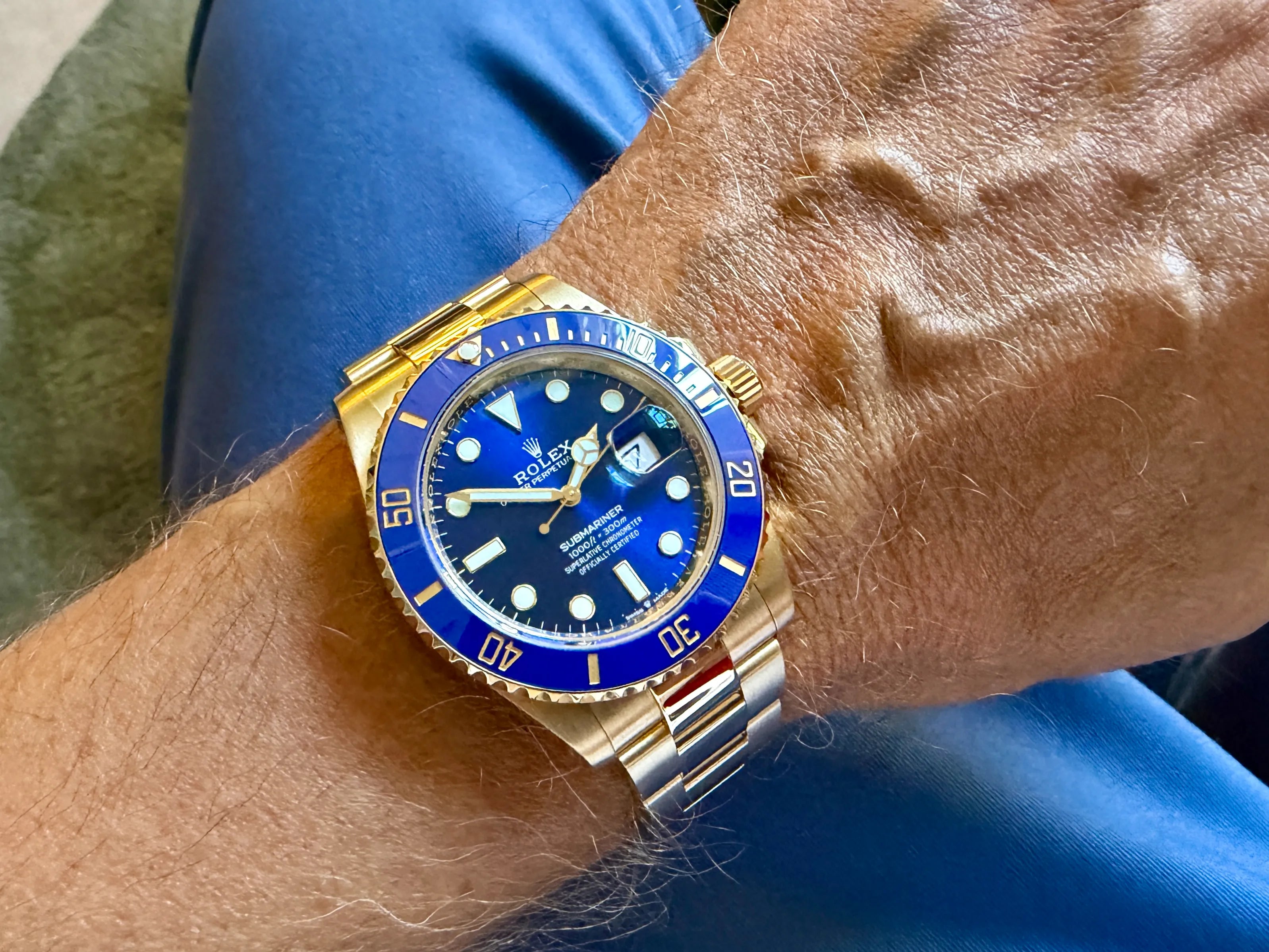 Rolex Submariner 126618LB am Arm 2 