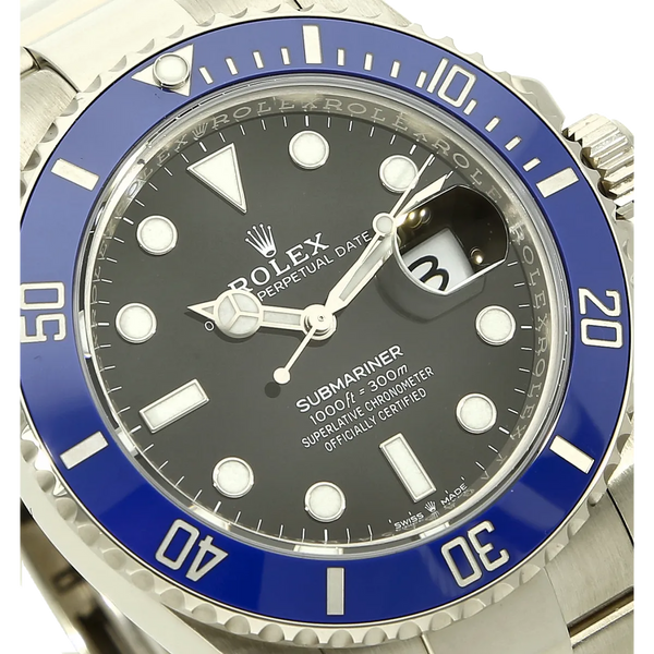 Rolex Submariner WG 2024 Zifferblatt 