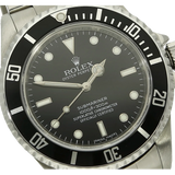 Rolex No Date Submariner 4-liner Zifferblatt