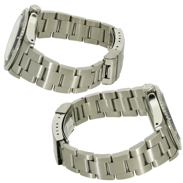 Rolex No Date Submariner 4-liner Armband links rechts 