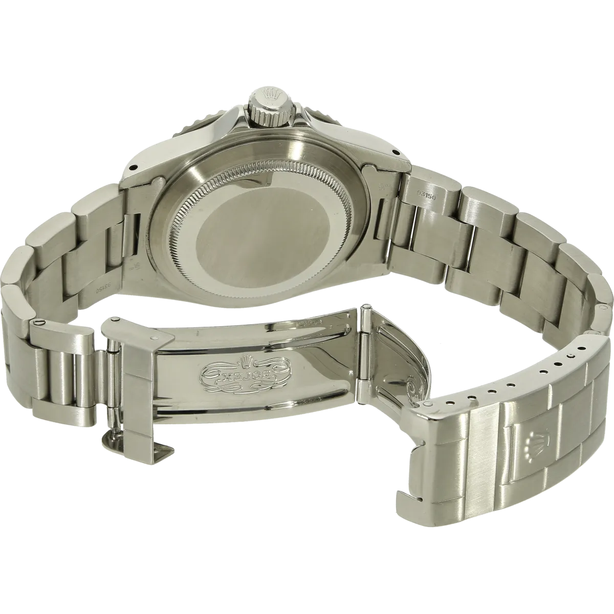 Rolex No Date Submariner 4-liner Schliesse offen