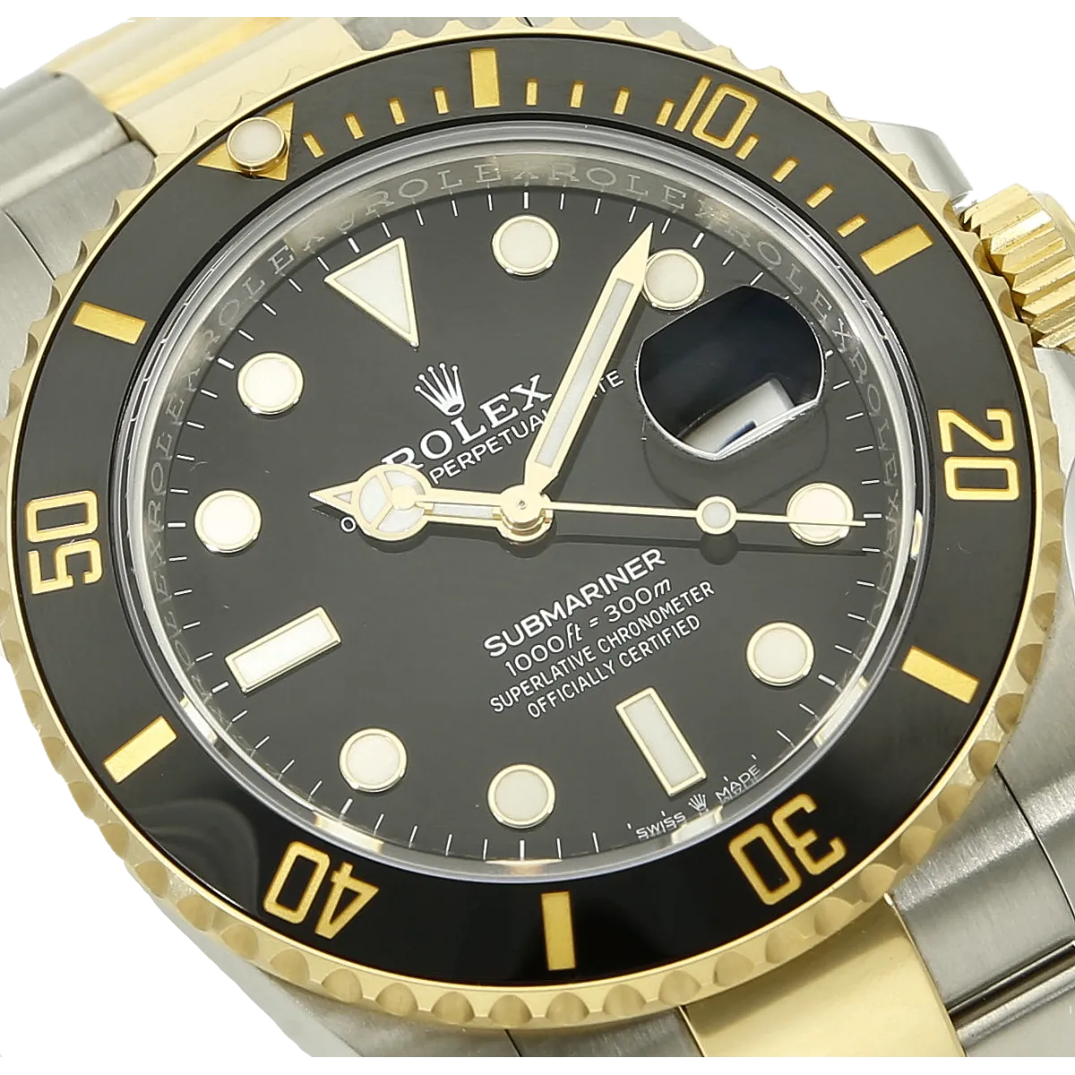 Rolex Submariner 126613LN Zifferblatt 