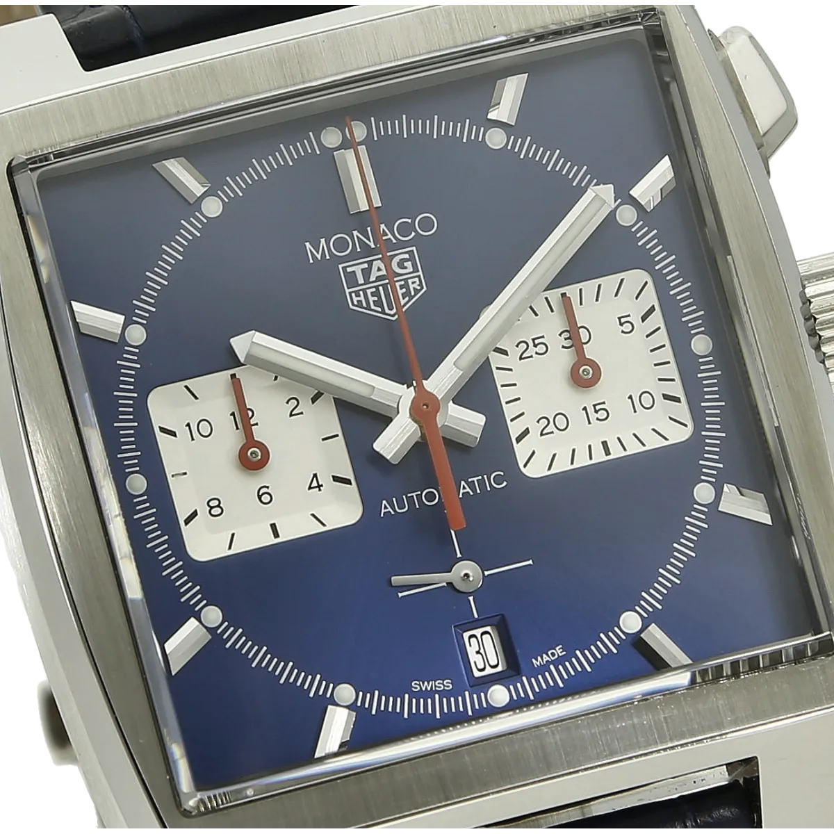 TAG Heuer Monaco Cal 02  Zifferblatt 