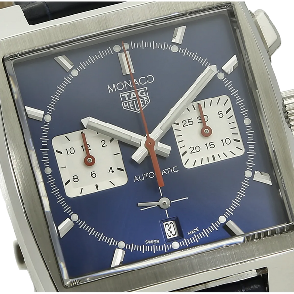 TAG Heuer Monaco Cal 02  Zifferblatt 
