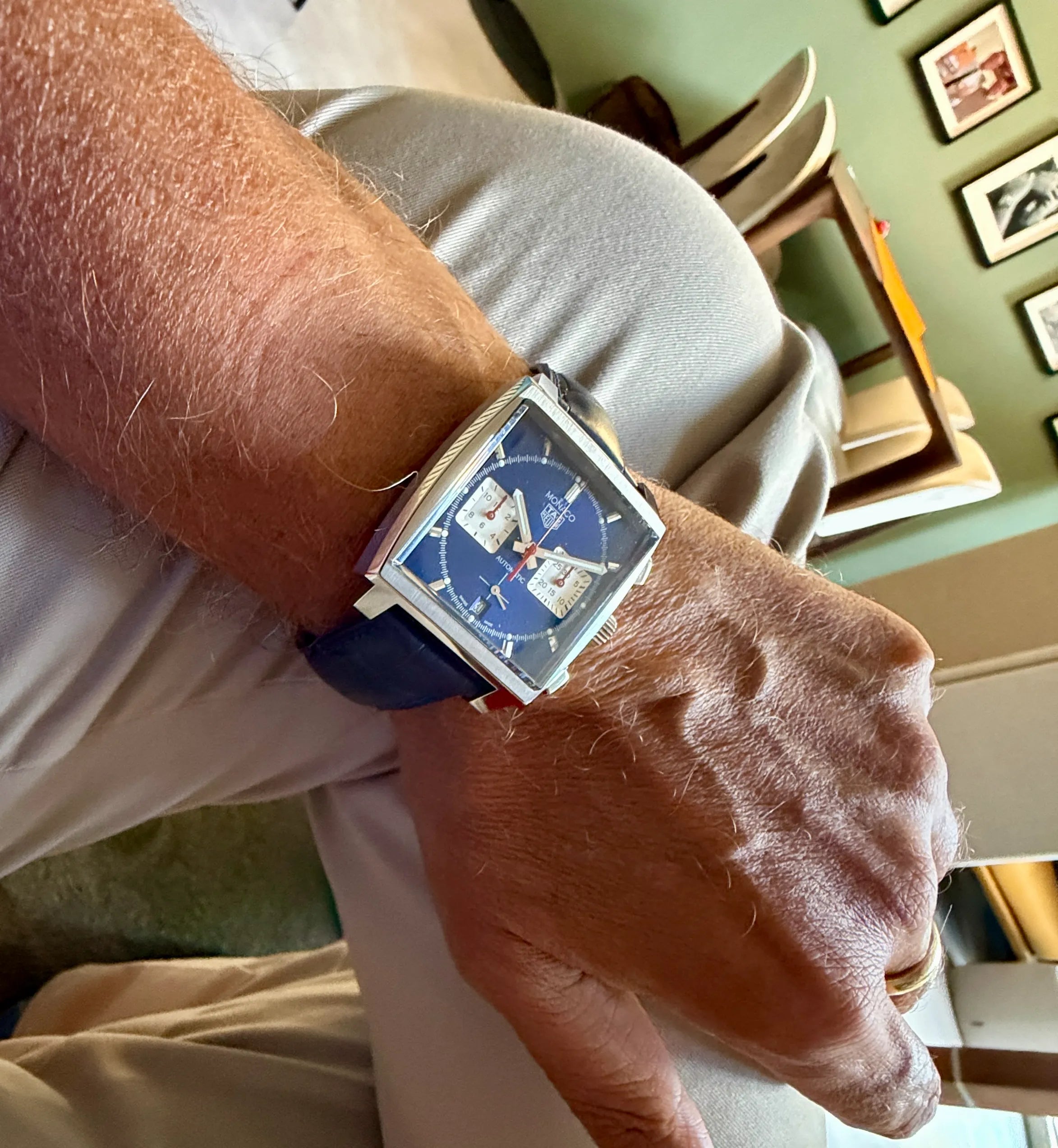TAG Heuer Monaco Cal 02 am Arm 2 