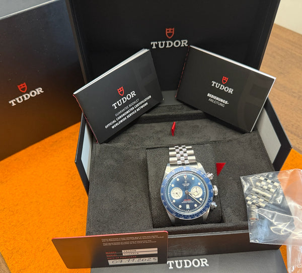 Tudor Black Bay Chrono Boutique  mit Papieren