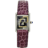 lim Cartier Tank must Art Deco 1614 stehend