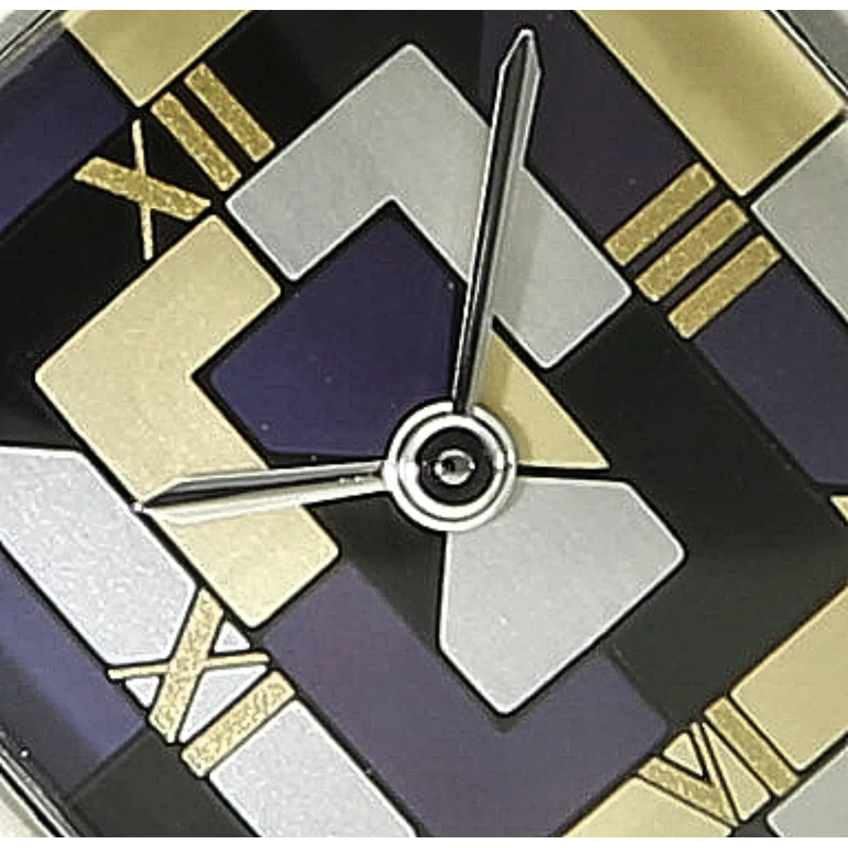 lim Cartier Tank must Art Deco 1614  Zifferblatt Detail 