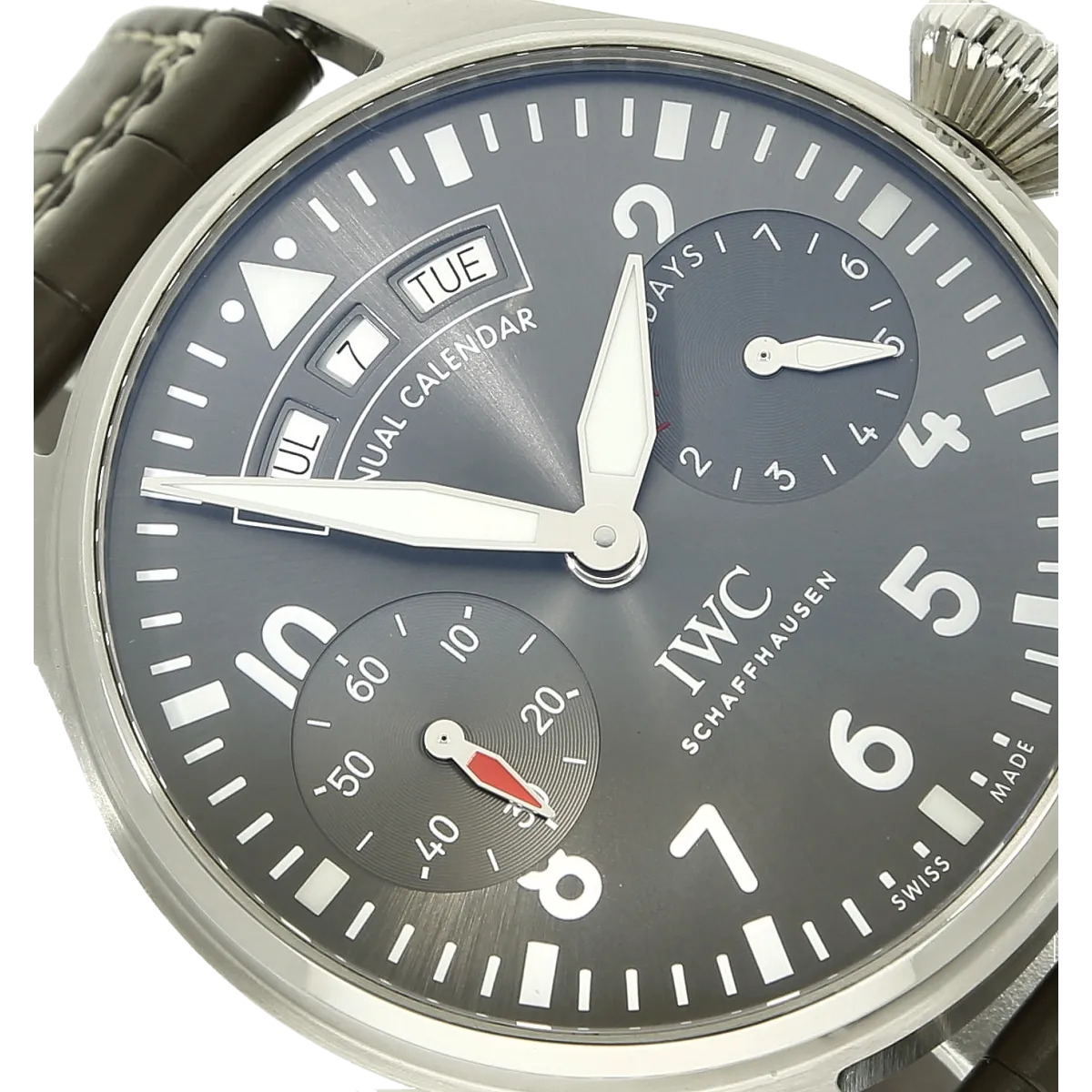IWC Big Pilot 502702 Zifferblatt 