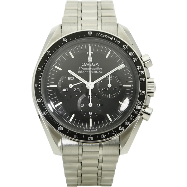 Omega Moonwatch co Axial stehend
