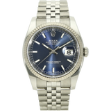 Rolex Datejust 36 116234 blue 2018 stehend