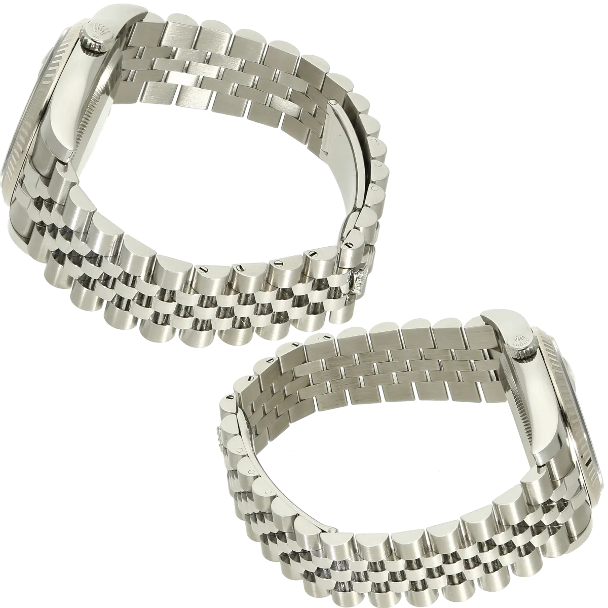 Rolex Datejust 36 116234 blue 2018 Armband links rechts 