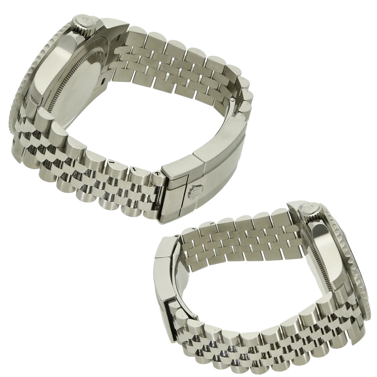 Rolex GNT Mastr II 126170 BLNR Armband rechts links 