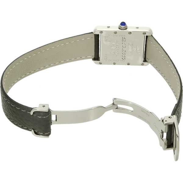 Cartier Tank 2416 SM pink Schliesse offen 