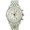 gebrauchte Breitling Uhr Navitimer World stehend 