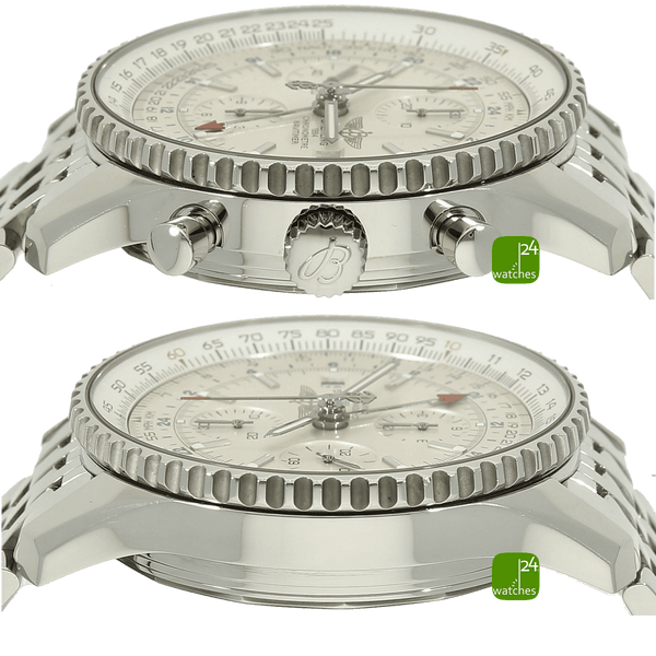 gebrauchte Breitling Uhr Navitimer World Gehaeuse 3-9