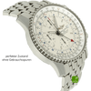 gebrauchte Breitling Uhr Navitimer World Gehaeuse links