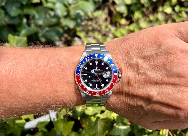 rolex gmt master 16700 am Arm