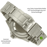 Rolex Submariner Datum Stahl Schliesse zu