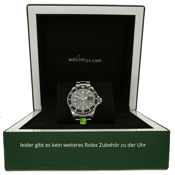 Rolex Submariner Datum Stahl in der Box